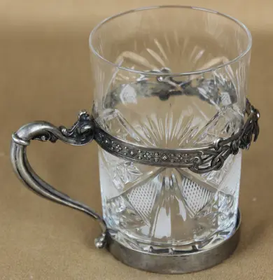 Подстаканник.1894г. Торговый дом "SHANKS & Co"