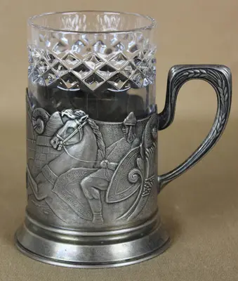 Подстаканник "Русские богатыри"