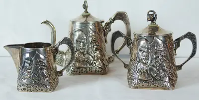 Сервиз "Застава богатырская"