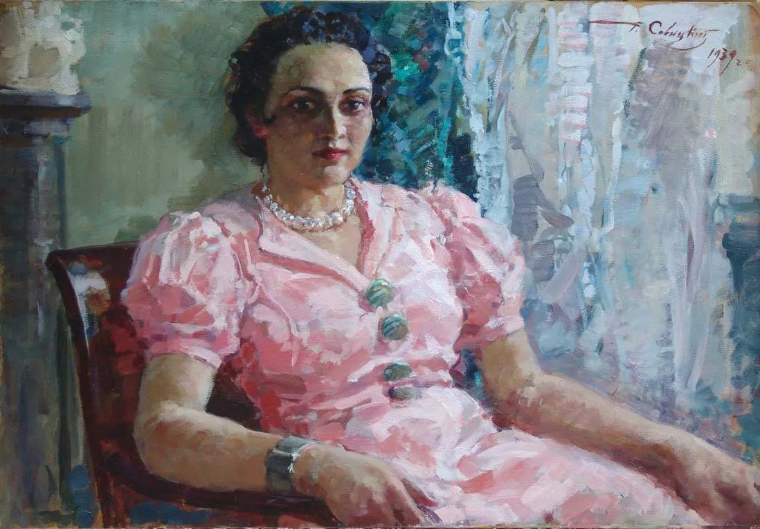Портрет М.А. Савицкой