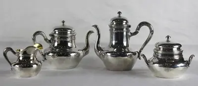 Серебряный чайно-кофейный сервиз