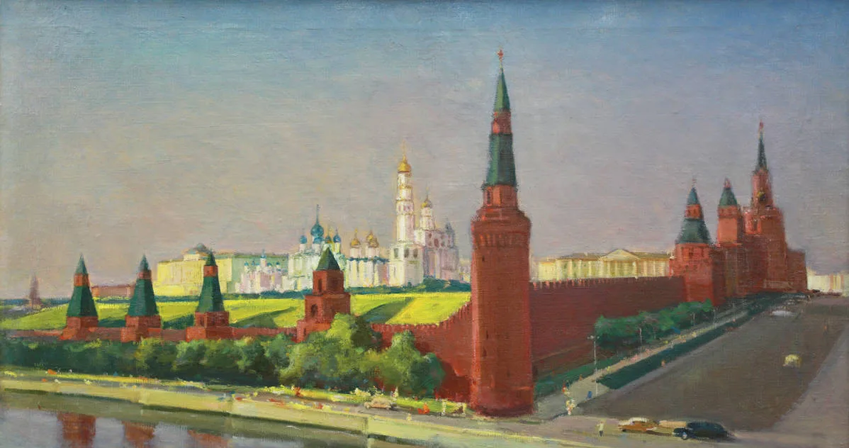 Панорама Московского Кремля