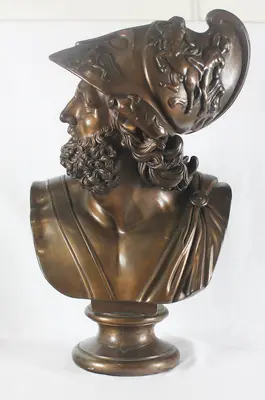 Бронзовый бюст "Царь Менелай" 1897-1899гг