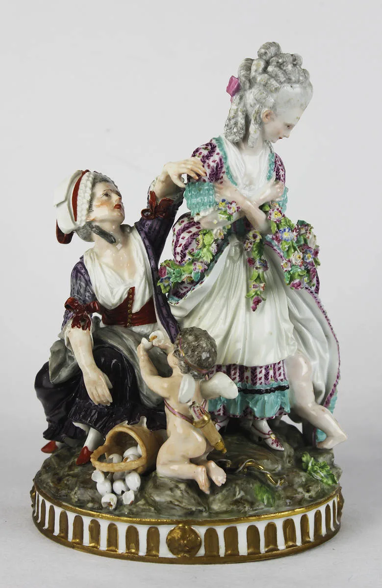 Аллегорическая композиция "Разбитые яйца". 1774-1790 гг (период Марколини)
