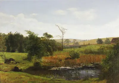 Кюн Вильгельм Петер Карл (1819-1903) - "В окрестностях Силькеборга"