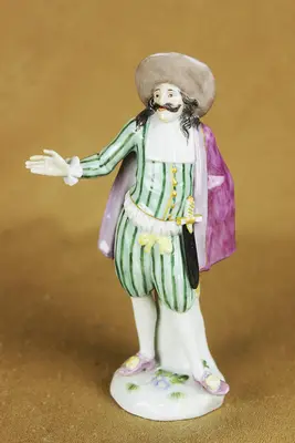 Статуэтка "Нарцисс (Narcissin de Malalbergo)" из серии "Commedia dell'Arte" ("Комедия Дель Арте")