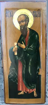 Старинная икона "Святой Иоанн Богослов"