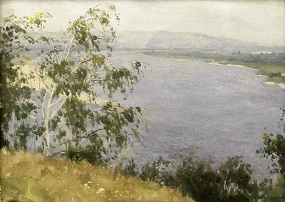 Пейзаж с рекой