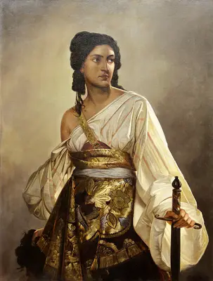 "Юдифь" (копия картины Августа Рибеля)