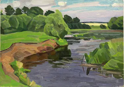 На берегу реки