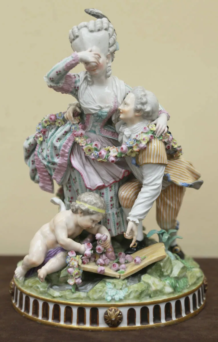 Статуэтка "Сломанный мост" (период Марколини, 1774-1790 гг.)