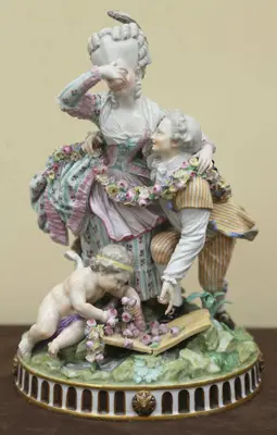 Статуэтка "Сломанный мост" (период Марколини, 1774-1790 гг.)