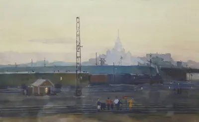 Железнодорожный узел в Москве