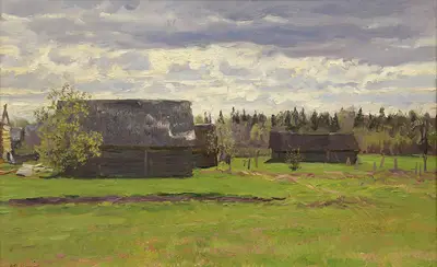 Весной. Солнечный день