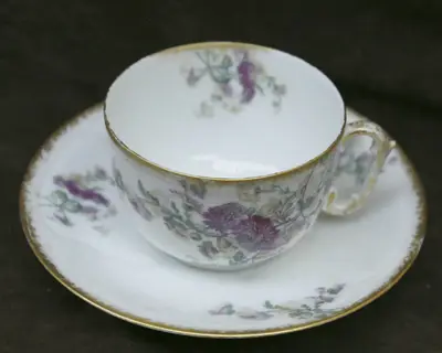 Чайная пара с хризантемами