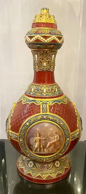 Ваза-сулея "Народное ополчение" (к годовщине Отечественной войны 1812 года)